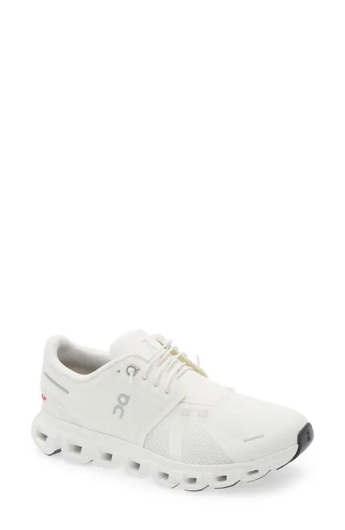 On Cloud 6 Sneaker in White/White at Nordstrom, Size 5 | Nordstrom