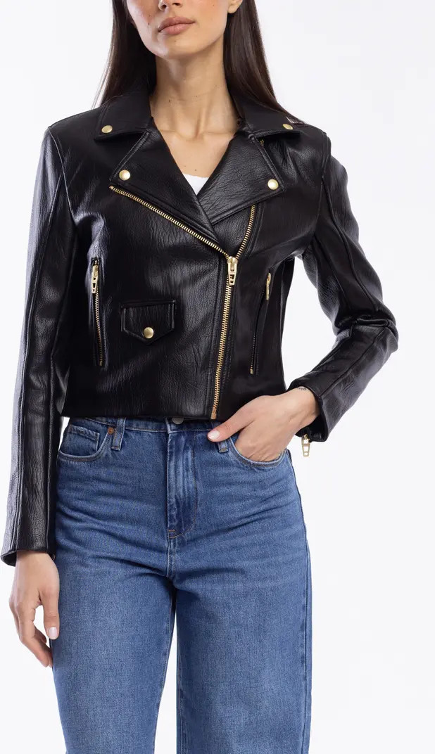 Faux Leather Moto Jacket | Nordstrom