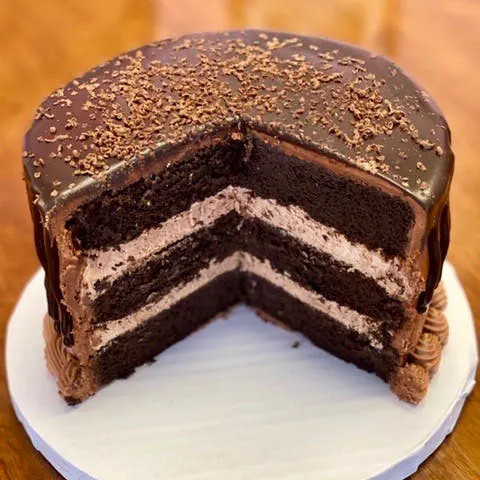 Blue Owl Bakery - Chocolate Passion Layer Cake | Goldbelly