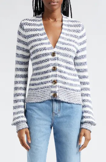 Veronica Beard Artura Stripe Cardigan | Nordstrom | Nordstrom
