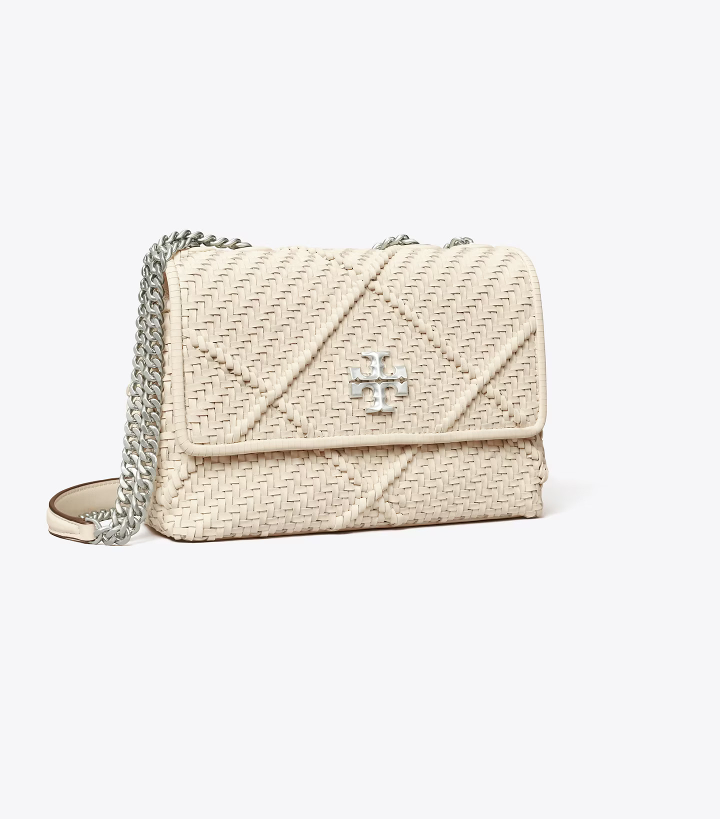 SMALL KIRA DIAMOND WOVEN CONVERTIBLE SHOULDER BAG | Tory Burch (US)
