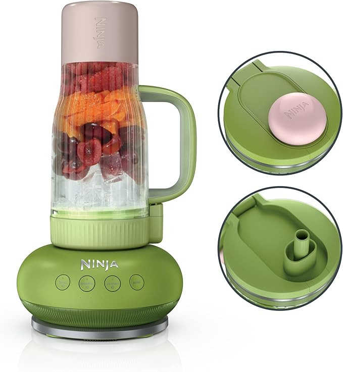 Ninja Blendboss™ | Personal Blender for Smoothies & Frozen Drinks | 26oz Travel Tumbler with Le... | Amazon (US)