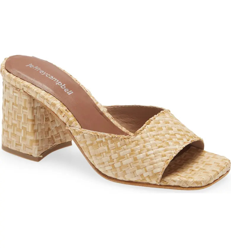 Melange Woven Slide Sandal | Nordstrom