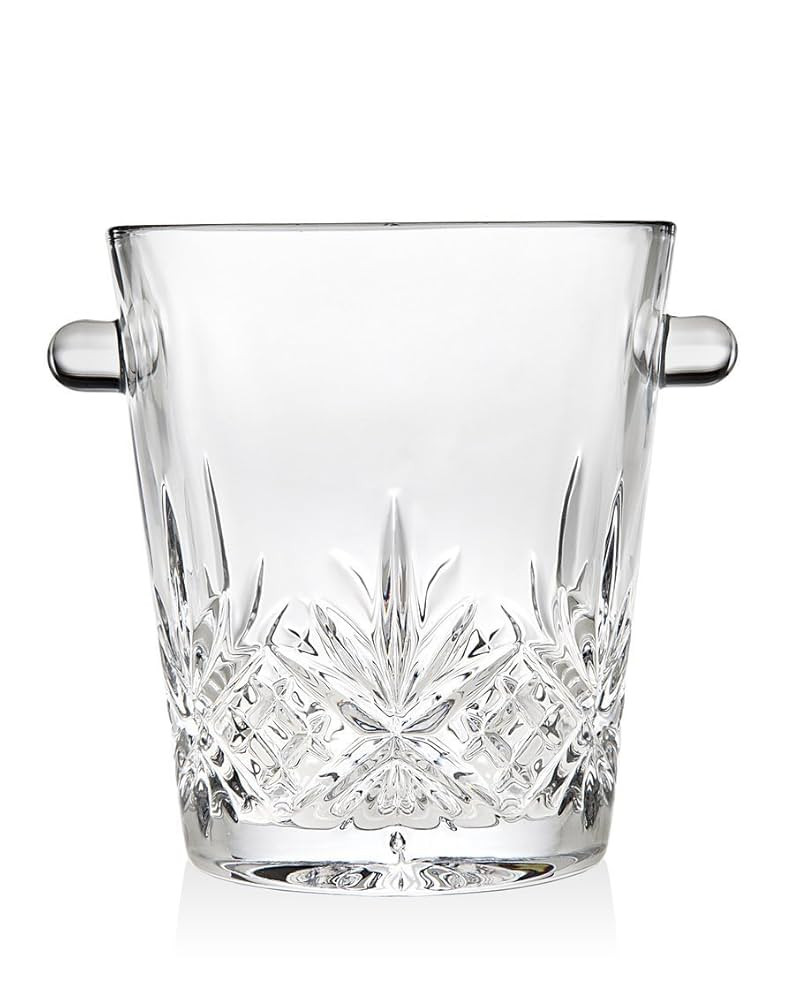 Godinger Ice Bucket, Glass Ice Holder for Bar & Entertaining, Dublin Collection, 5in | Amazon (US)