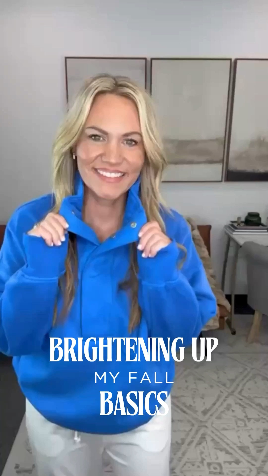 I love breaking up all the brown, black and cream that usually takes over my fall closet with one really good pop of color. This bright blue pullover still gives me the cozy layer I want, but makes the basics underneath feel completely different.

Fall outfit, blue pullover, fall layers, casual fall style, colorful outfit, lightweight pullover, everyday style, transitional outfit, fall fashion, bright blue, AudrieDollins

#LTKootd #LTKSeasonal #LTKTravel