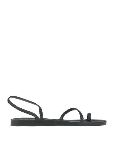 Ancient Greek Sandals Woman Thong sandal Black Size 8 Rubber | YOOX (US)