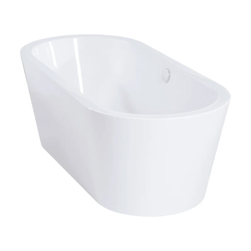 71" x 31.5" Freestanding Soaking Bathtub | Wayfair North America