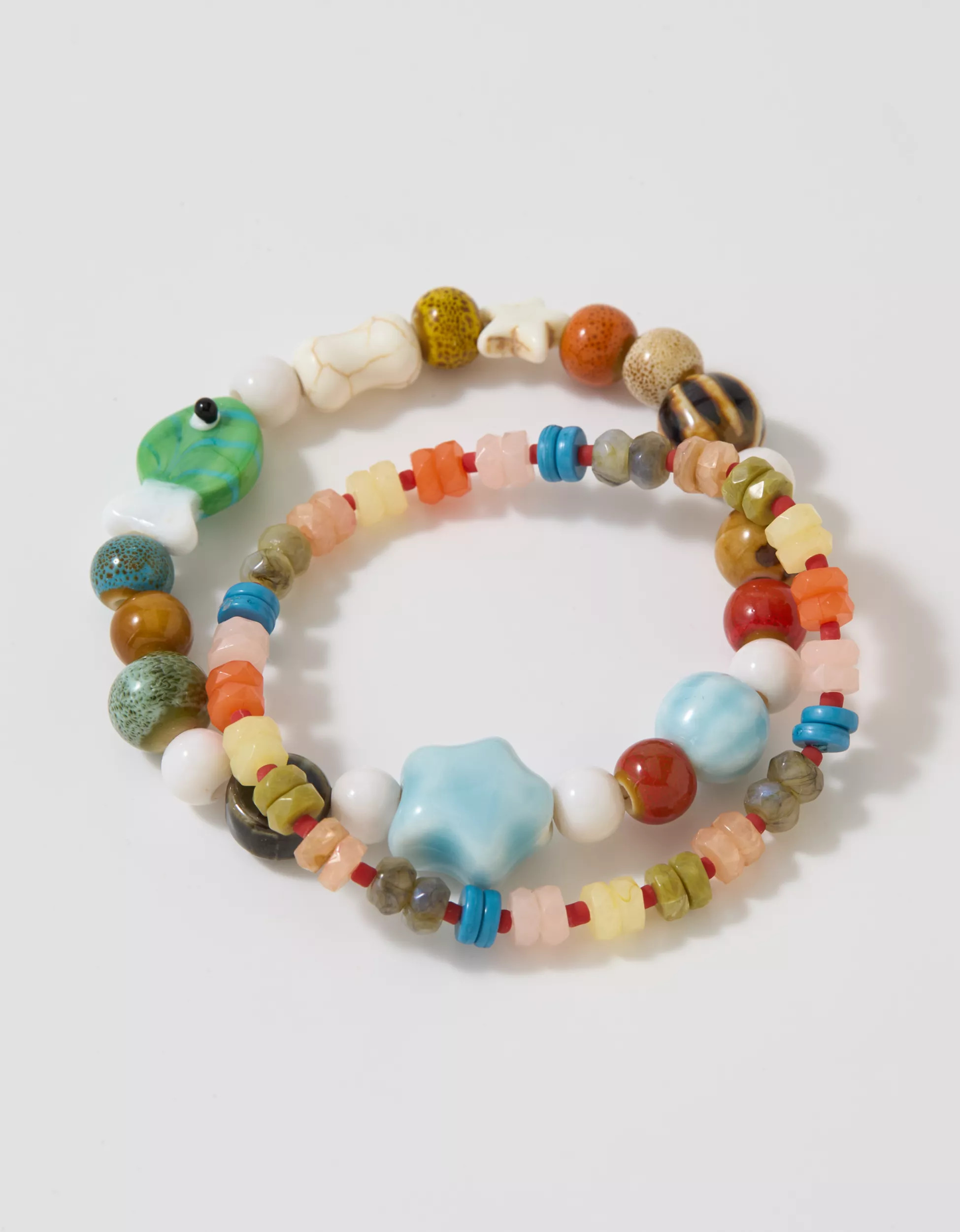 Aerie Ceramic Bead Bracelet Pack | Aerie