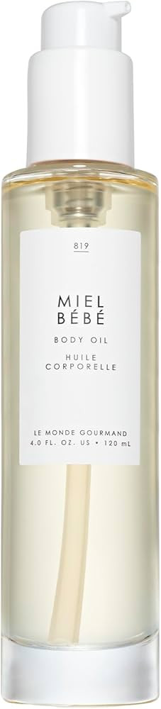 Le Monde Gourmand Miel Bébé Perfumed Body Oil - 4 fl oz (118 ml) - Floral, Sandalwood, Praline ... | Amazon (US)