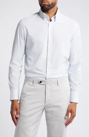 Leeward Trim Fit Performance Button-Up ShirtMizzen+Main | Nordstrom