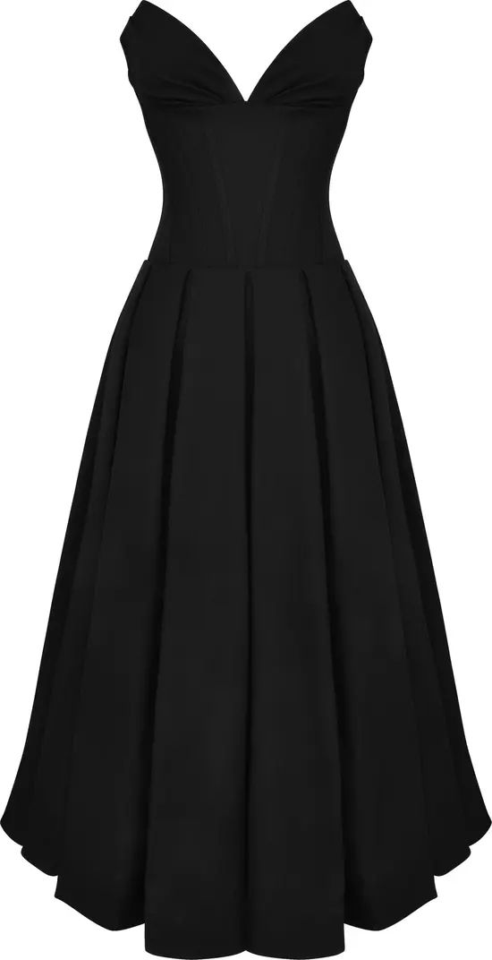 Lady Strapless Midi Dress | Nordstrom