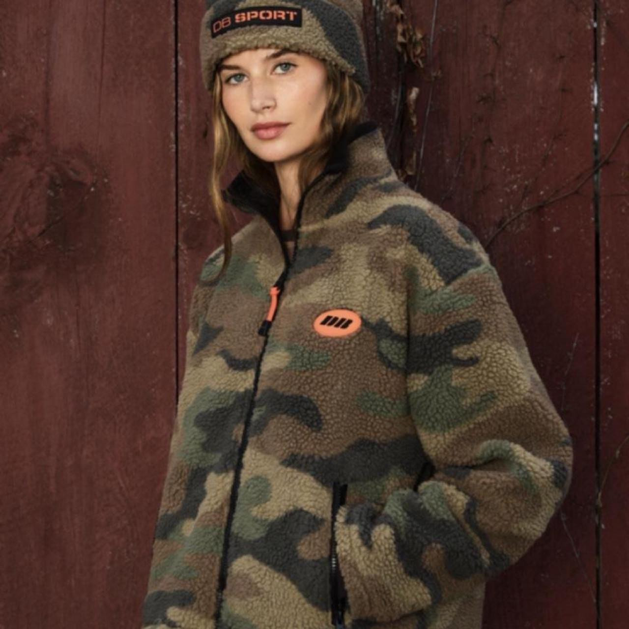 dairy boy xs/s sold out Camo fleece jacket with... | Depop US