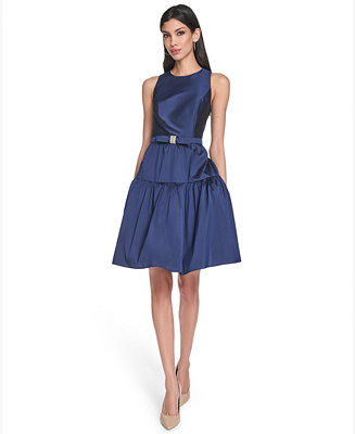 Women's Ruffle Skirt Flounce Dress | Macy's