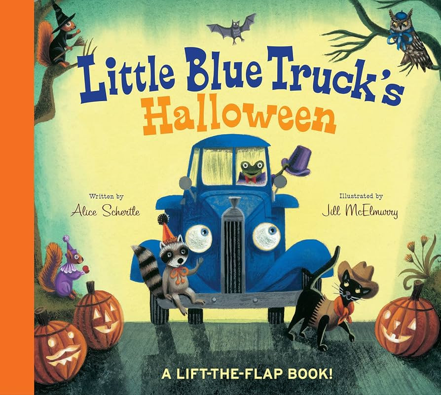 Little Blue Truck's Halloween: A Fun And Interactive Lift-the-Flap Book For Kids Celebrating Hall... | Amazon (US)