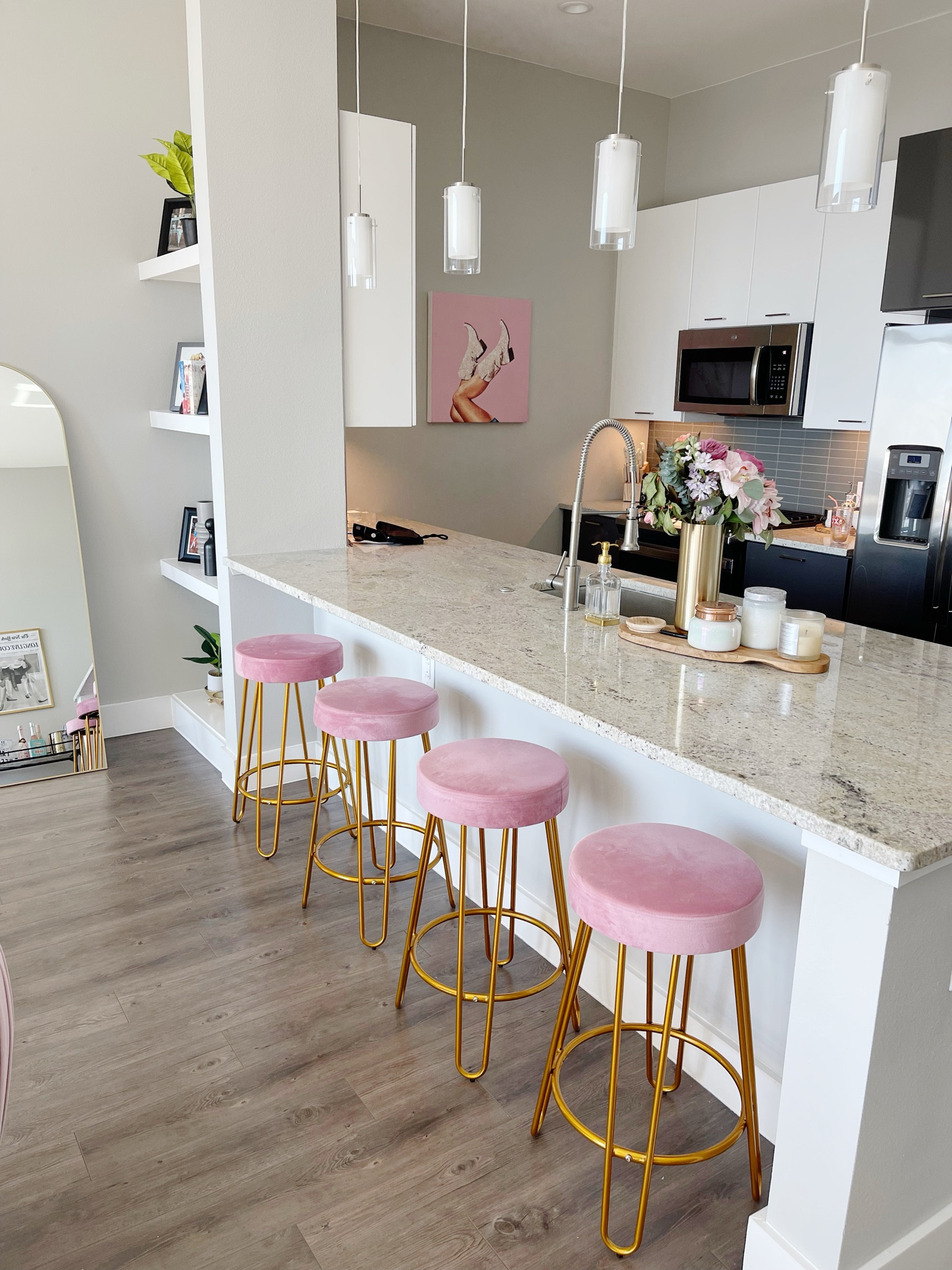 I love these cute stools from Wayfair that we picked out for my daughter’s new apartment. They come in a package of 2 and were so easy to assemble:)

#LTKhome