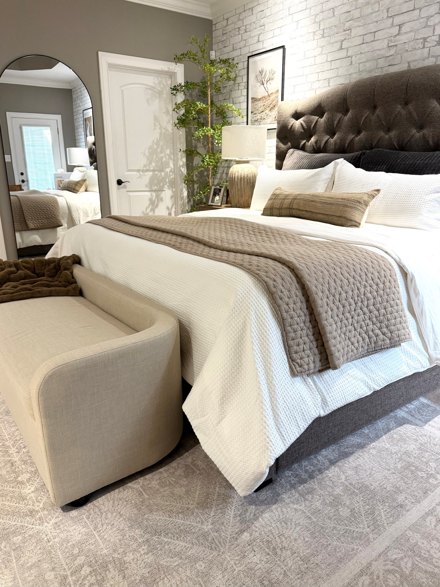 Today was the most “felt like a Spring Day ever!” This afternoon it was 74 degrees and sunny skies! 😎 A little windy but such a beautiful day. So I decided to give our bedroom a little refresh by switching out the bedding. Lighter and brighter for Spring! Everything but the bed is linked if you are updating your bedroom for Spring. Have a wonderful night! 

#LTKSaleAlert #LTKSpringSale #LTKHome