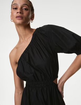 Pure Cotton One Shoulder Beach Dress | Marks & Spencer (UK)