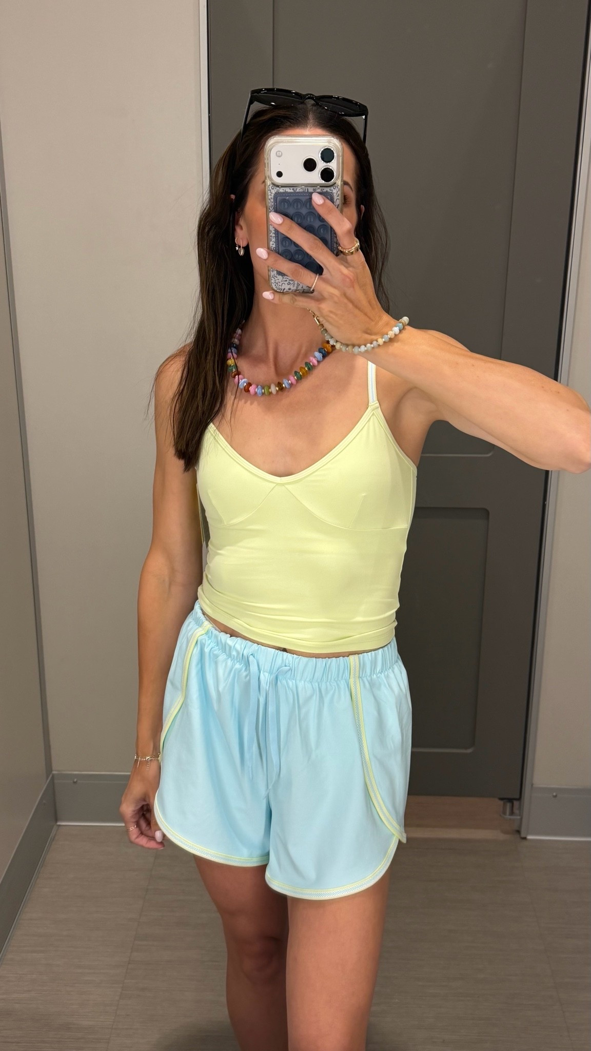 Target activewear is 40% off today!! 
Wearing my true S in the tank and shorts. I recommend sizing down in the shorts, they run big!

#LTKSaleAlert #LTKActive #LTKfitnessgoals