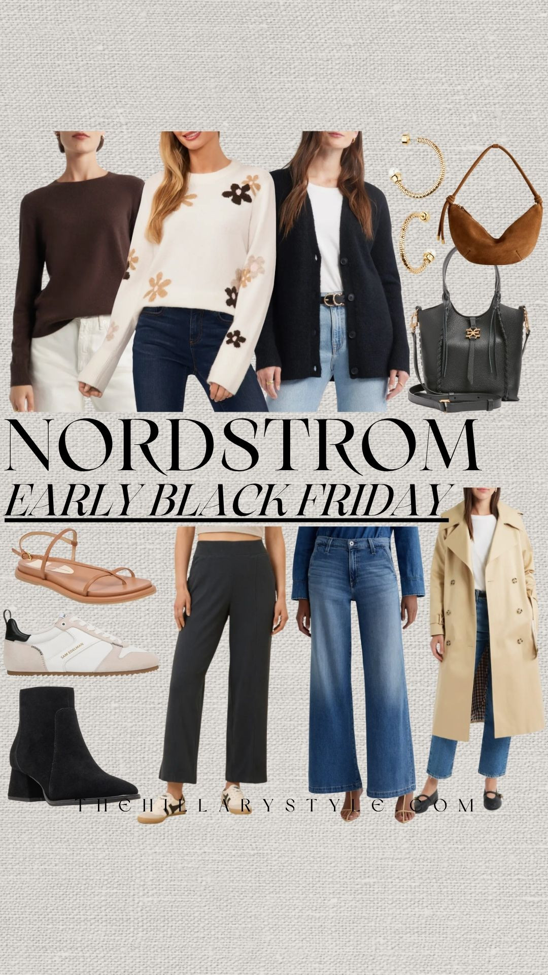 🛍️ Nordstrom Early Black Friday! Score a Trench Coat & Wide-Leg Jeans (Up to 30% Off!) 🚨

Stop scrolling! The Nordstrom Early Black Friday sale is officially on, and the clearance is up to 30% off! This is your moment to snag those viral fall essentials like a classic trench coat and the must-have wide-leg jeans silhouette. These are investment pieces at bargain hunter prices—the perfect time to refresh your capsule wardrobe for the season. Don't wait, these markdowns won't last.

#nordstrom #blackfridaydeals #earlyblackfriday #salesalert #trenchcoat #widelegjeans #fallfashion #ootdfashion #styleinspo #capsulewardrobe #nordstromsale #shopandsave #fashiondeals #TheHillaryStyle

 

 

#LTKSeasonal #LTKSaleAlert #LTKStyleTip