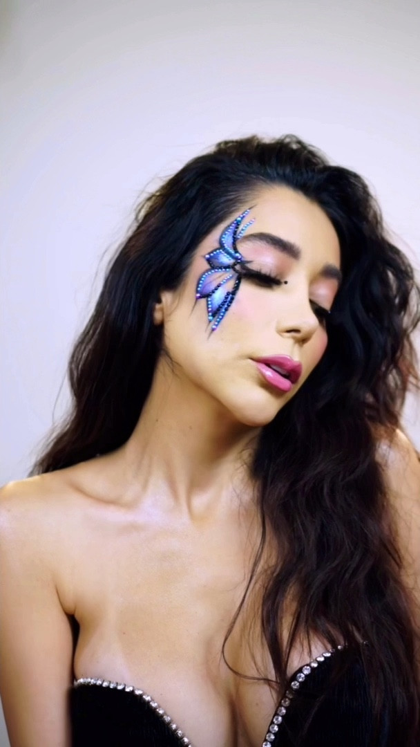 Loved creating this 🦋‌ look on my babe 💙

#LTKBeauty #LTKOver40 #LTKHalloween