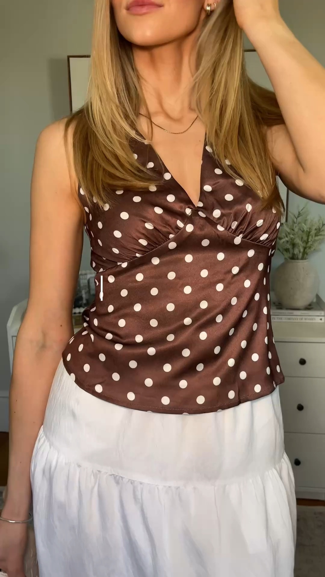 Polka dots are in for spring !! Love this top from wishbone boutique, size small and true to size 

#LTKspringtrends #LTKootd #LTKspring