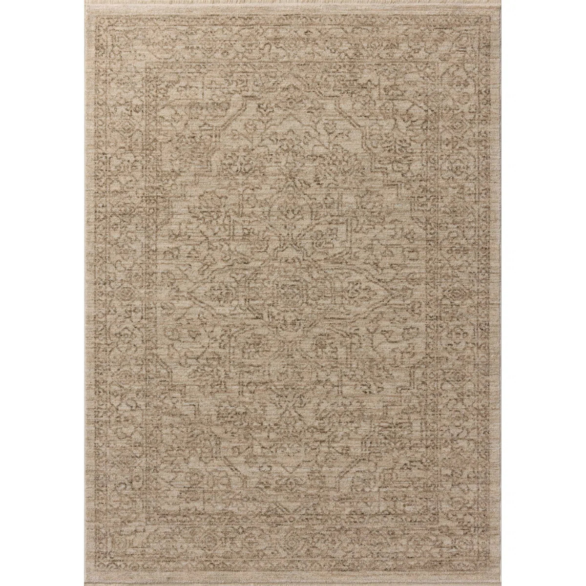 Bungalow Rose Allysan Taupe / Bone Area Rug | Wayfair North America