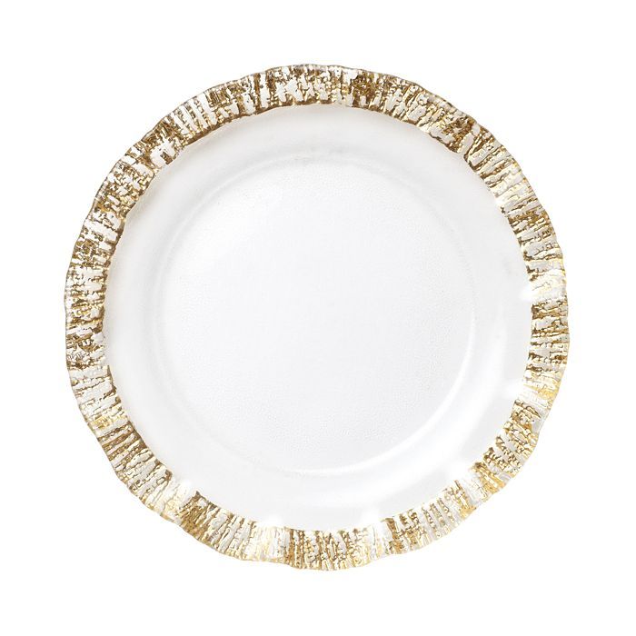 Rufolo Glass Gold Charger | Bloomingdale's (US)
