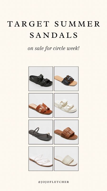 Target circle week and all these cute summer sandals are on sale!☀️🤍

#LTKsalealert #LTKshoecrush #LTKxSephora