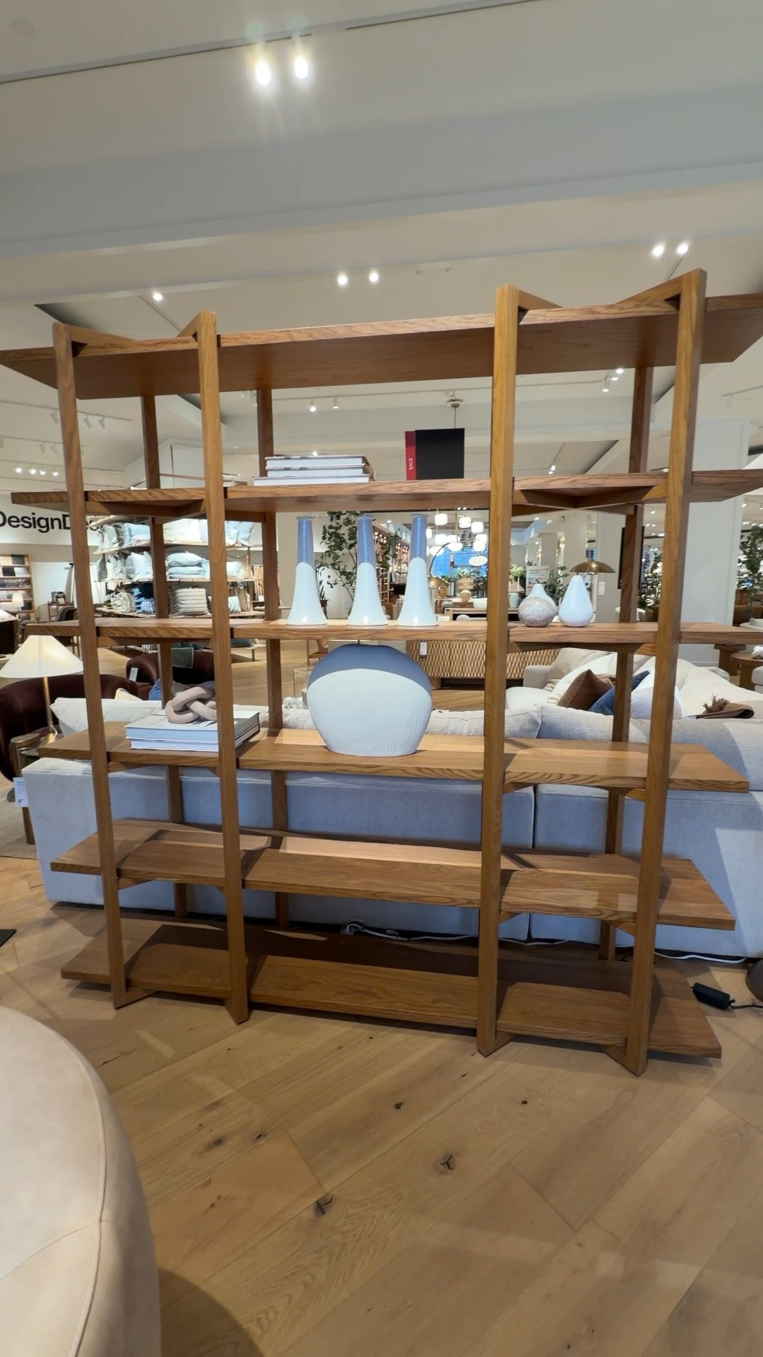 The Thomas Barley Oak Wide Open Bookcase from Crate & Barrel highlights the beautiful cathedral grain of oak with its bold, architectural frame and airy open shelving. 😍 The six wide shelves offer plenty of room for books, art, and collected decor pieces. 🏺 Designed to be styled from every angle, it works beautifully against a wall or floated as a room divider to subtly define a space. 🤎 Linked this bookcase and other modern shelving pieces to shop! ✨ #CrateAndBarrel #BookcaseInspo #OpenShelving

#LTKSaleAlert #LTKHome