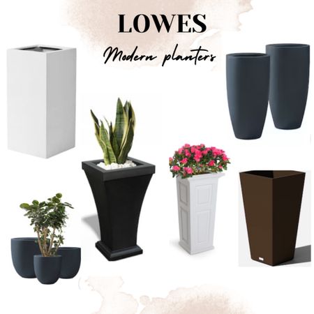 Outdoor planters @lowes 

#LTKsalealert #LTKhome #LTKfindsunder100