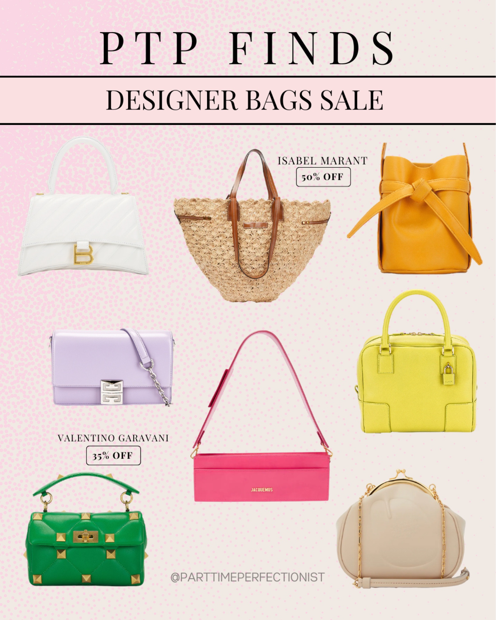 Designer sale bags for spring 🌸

Bag, handbag, spring sale, accessories, designer bags

#LTKsalealert #LTKitbag #LTKFind