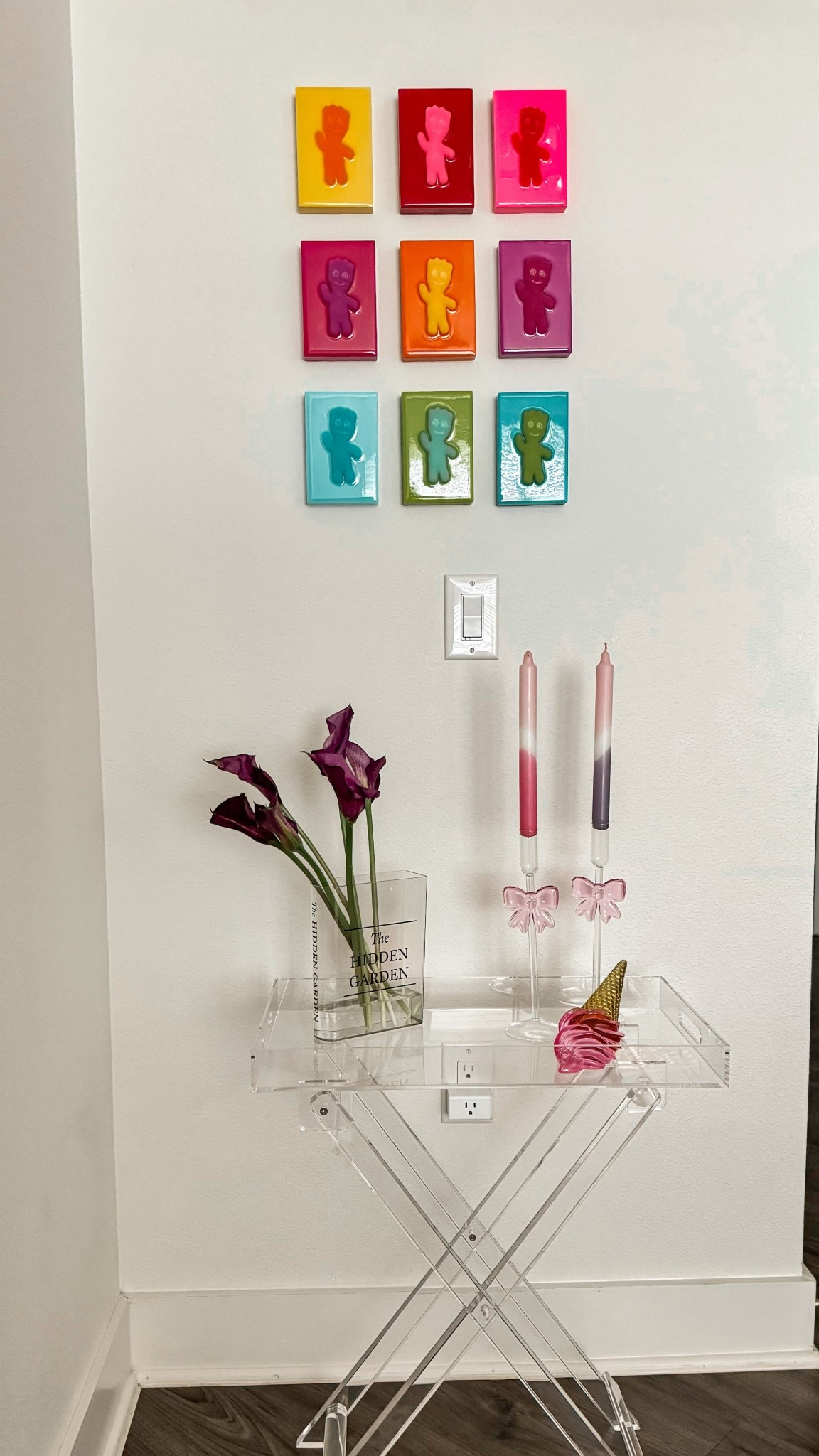 Playful wall decor idea 🎨 Resin mini art pieces inspired by Sour Patch—fun, colorful, and perfect for a unique gallery wall. 

#LTKmomlife #LTKHome