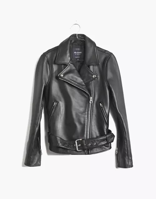 Ultimate Leather Motorcycle Jacket | Madewell