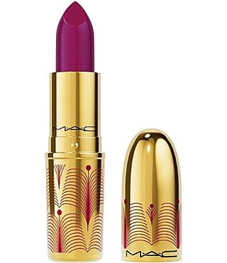 MAC Gift of Gold Collection Frost Lipstick - MACgenta | Dillard's