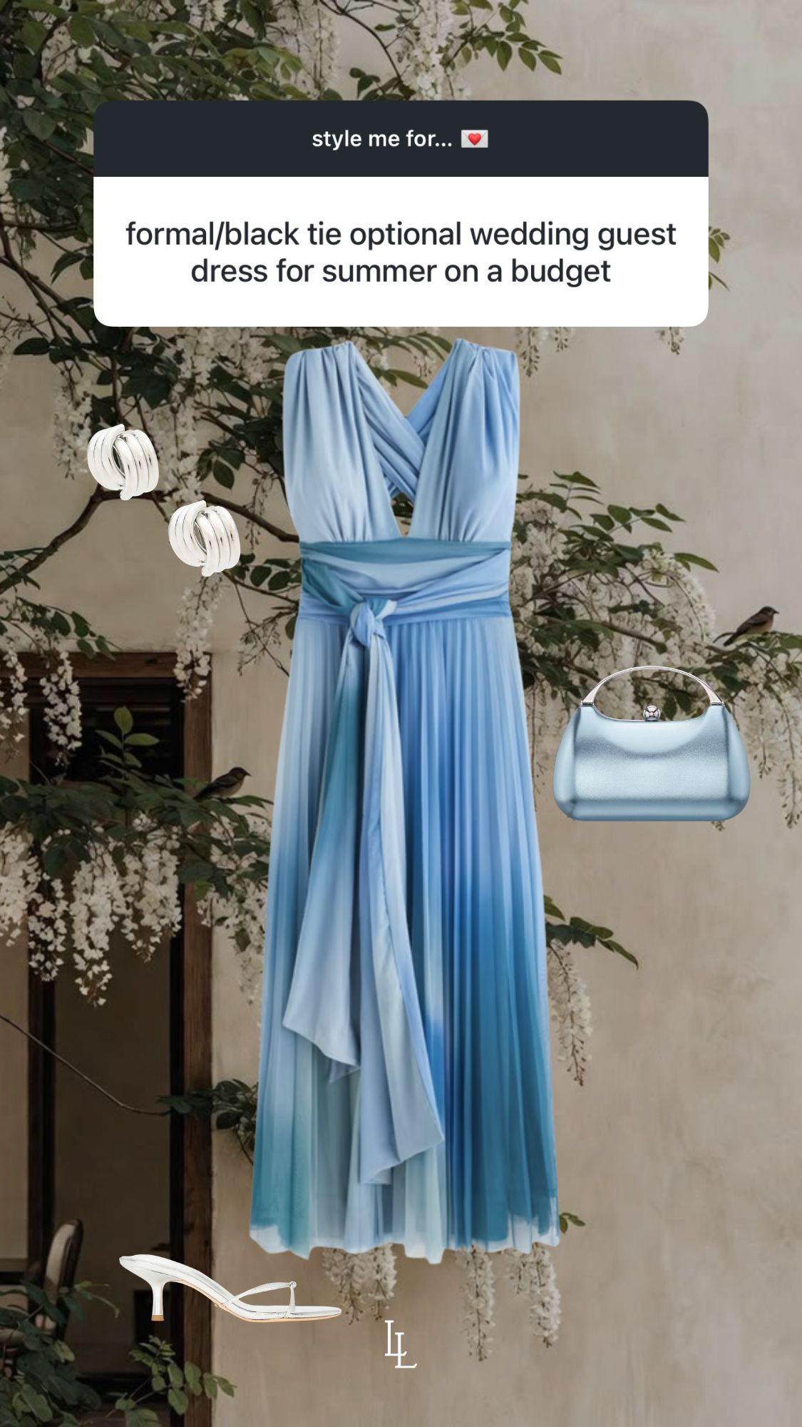 style inspo for a black tie optional wedding guest dress for summer on a budget! Abercrombie has great options!  

 #LTKWedding