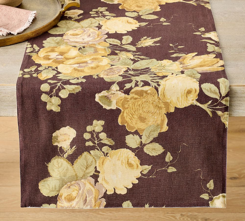 Meave Cotton/Linen Table Runner | Pottery Barn (US)