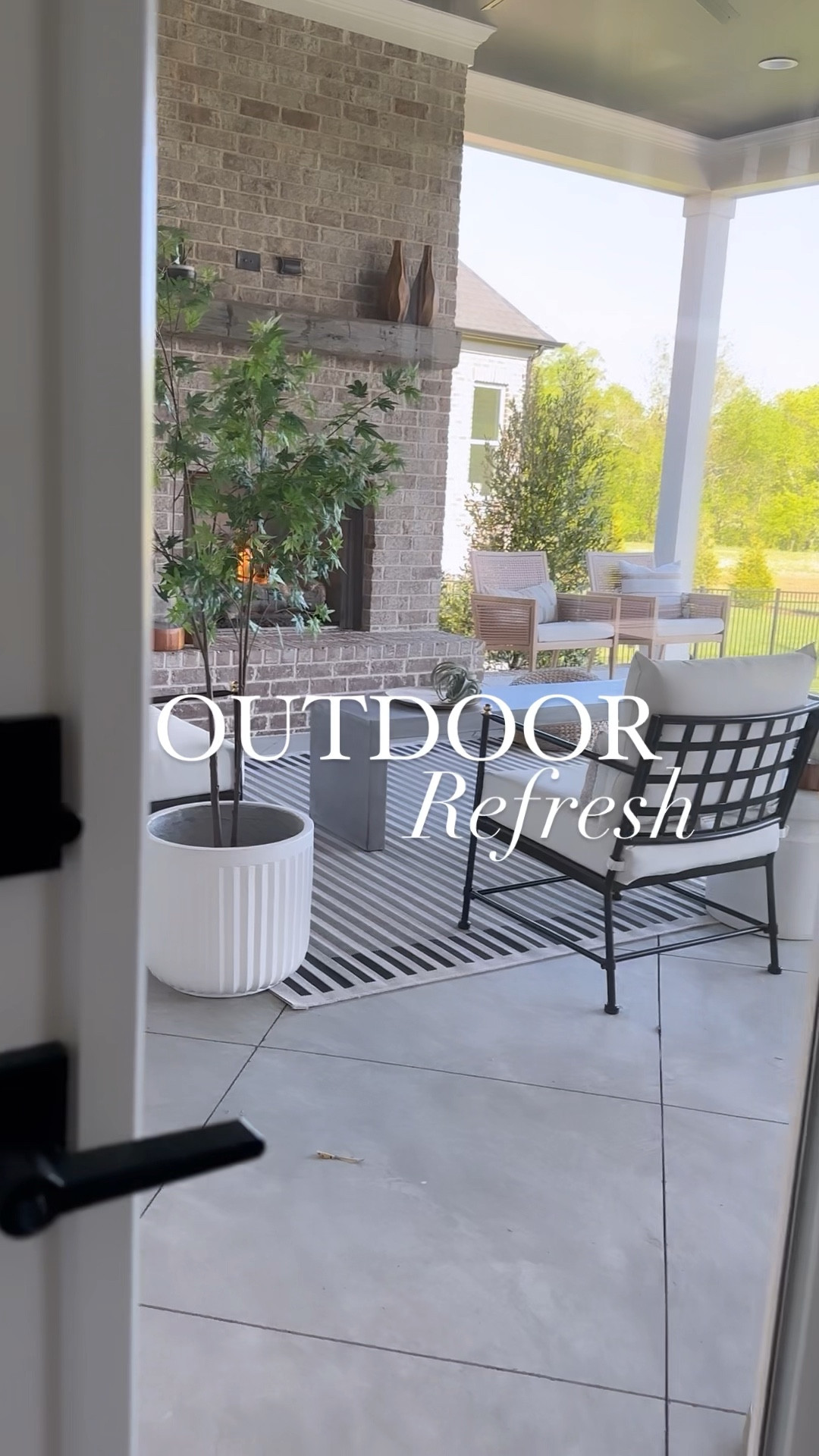 🍋 Something was missing from my outdoor space. Adding these gorgeous pieces from @allmodern | gifted | made it complete! The modern, geometric rug and long concrete bench filled out the patio perfectly and this beautiful teak platter added just the right touch of warmth.  

Head to my stories for an up close look and a link to my favorite @allmodern pieces. 

#allmodernpartner #modernmadesimple #allmodern

#LTKSeasonal #LTKhome #LTKstyletip