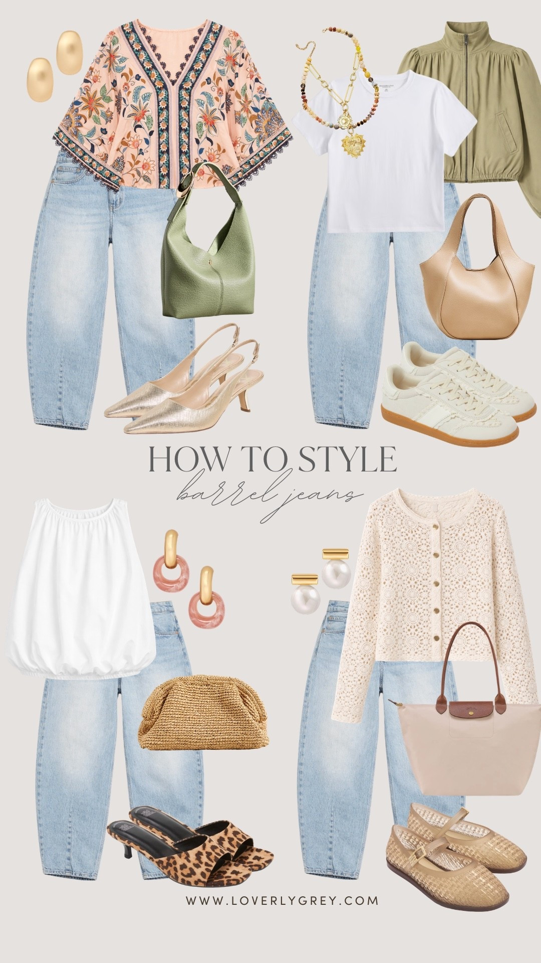 I’ve been loving styling these Target barrel jeans! They’re such a versatile piece for any season!

Loverly Grey, Target find, Target fashion, how to style barrel jeans, barrel jean outfit ideas, spring fashion, spring outfit ideas 

#LTKSeasonal #LTKootd