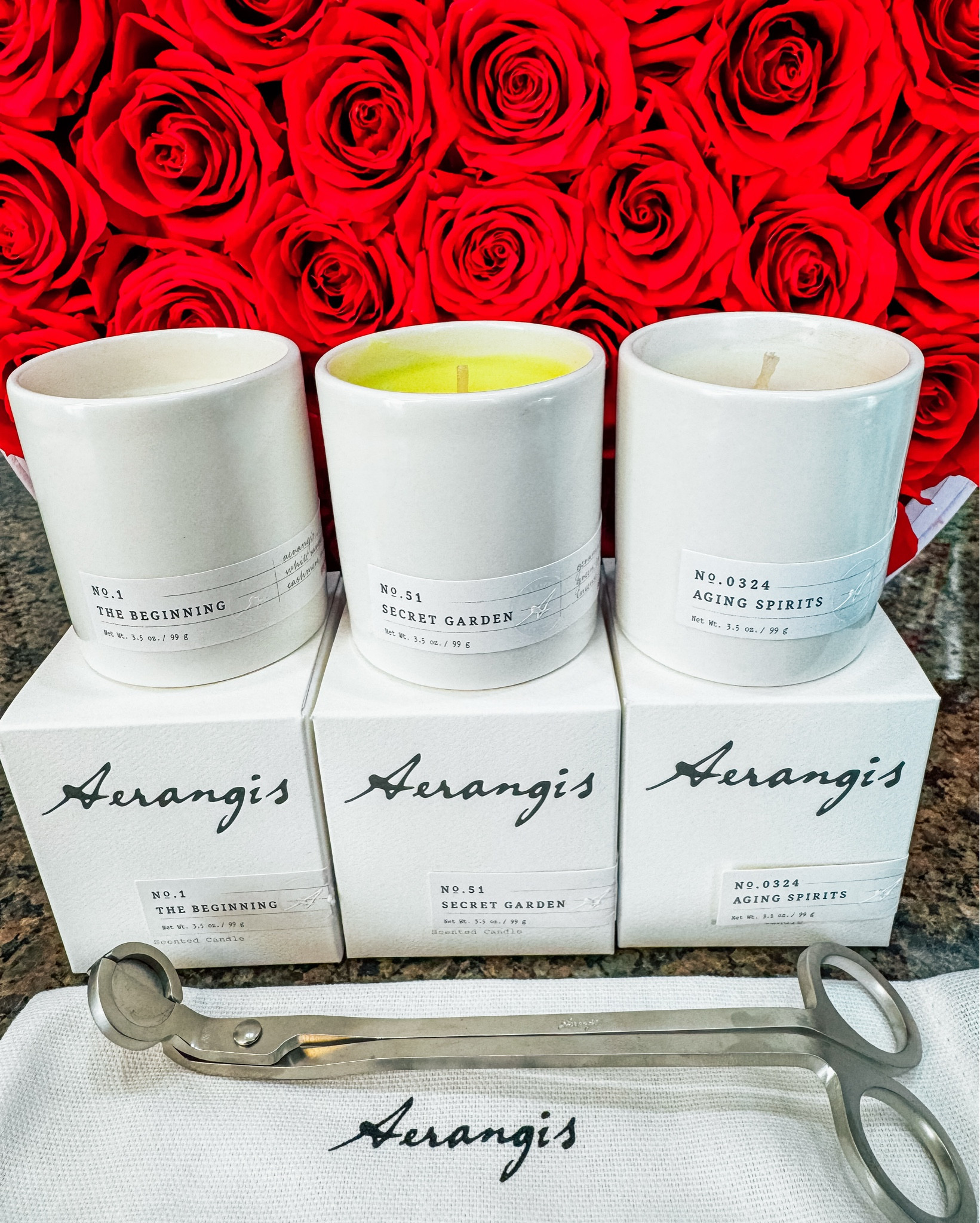 Loving this gorgeous candle gift set!  Crafted to make for a memorable gift, these candles deliver an uplifting aromatic experience in an instant!  @aerangisny #myaerangis

This gift set includes mini versions of their best-selling candles: Aging Spirits, The Beginning and Secret Garden. The Discovery Journey Gift Set comes with a complimentary wick trimmer, candle care card and scent story card. Each candle is housed in a reusable jar, and the gift packaging is made entirely from recycled or recyclable materials - including our grosgrain ribbon, which has been sustainably made from recycled plastic bottles! 

Details linked in my LTK app so you can go shop directly from there.

#scentedcandles
#giftideas
#valentinesdaygifts
#homefragrances

 

#LTKGiftGuide #LTKWatchNow #LTKMostLoved