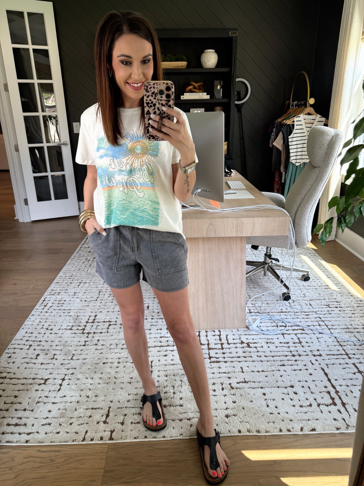 Yall know I’m all about comfort and these shorts from @maurices are amazing! They also have the cutest graphic tees! #ad #maurices #mauricespartner #discovermaurices