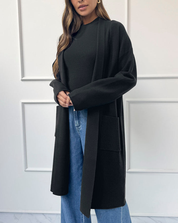 Splendid x @Cellajaneblog Sleek Coatigan | Splendid