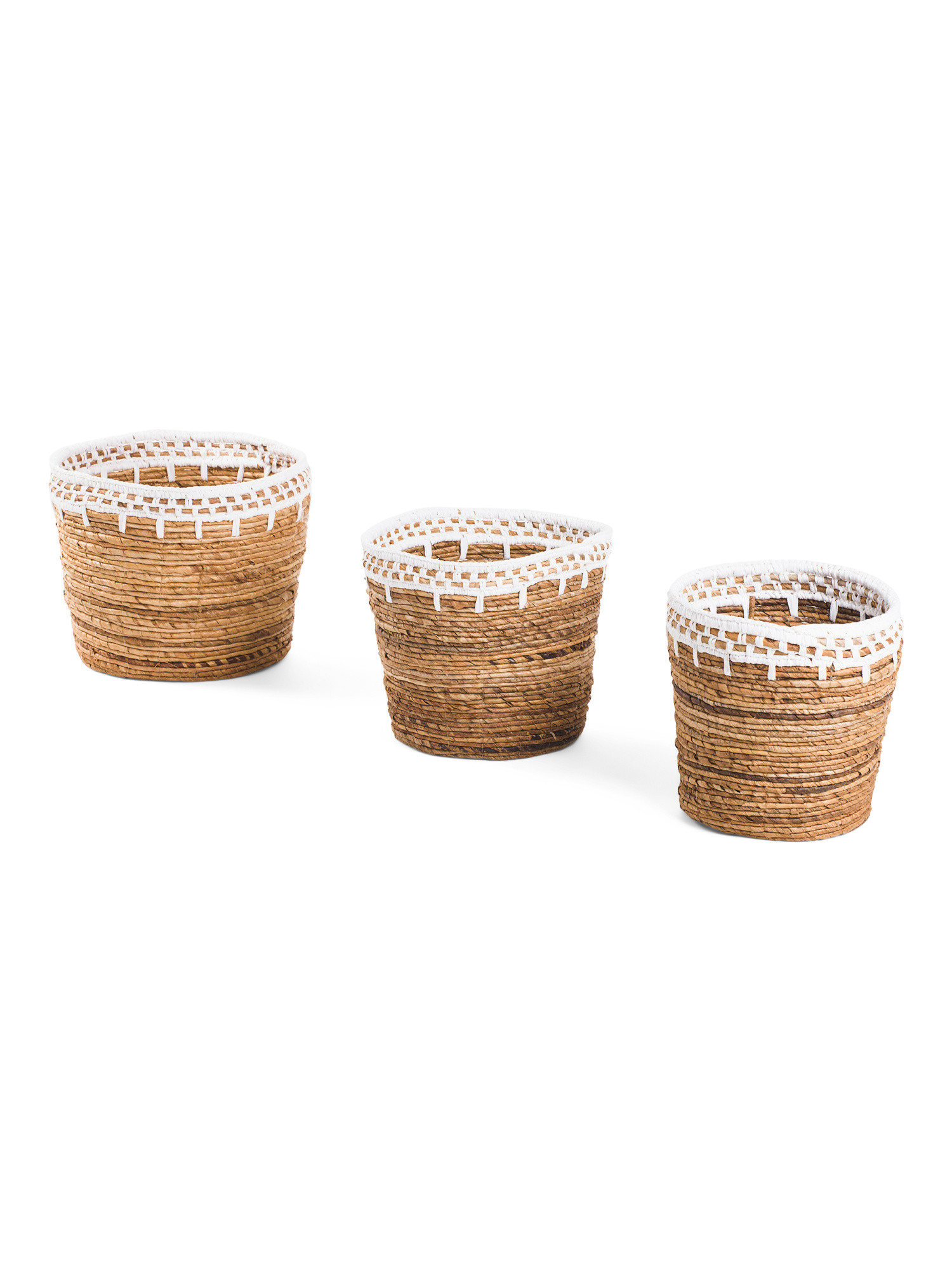 Banana Round Tapered Basket Collection | TJ Maxx