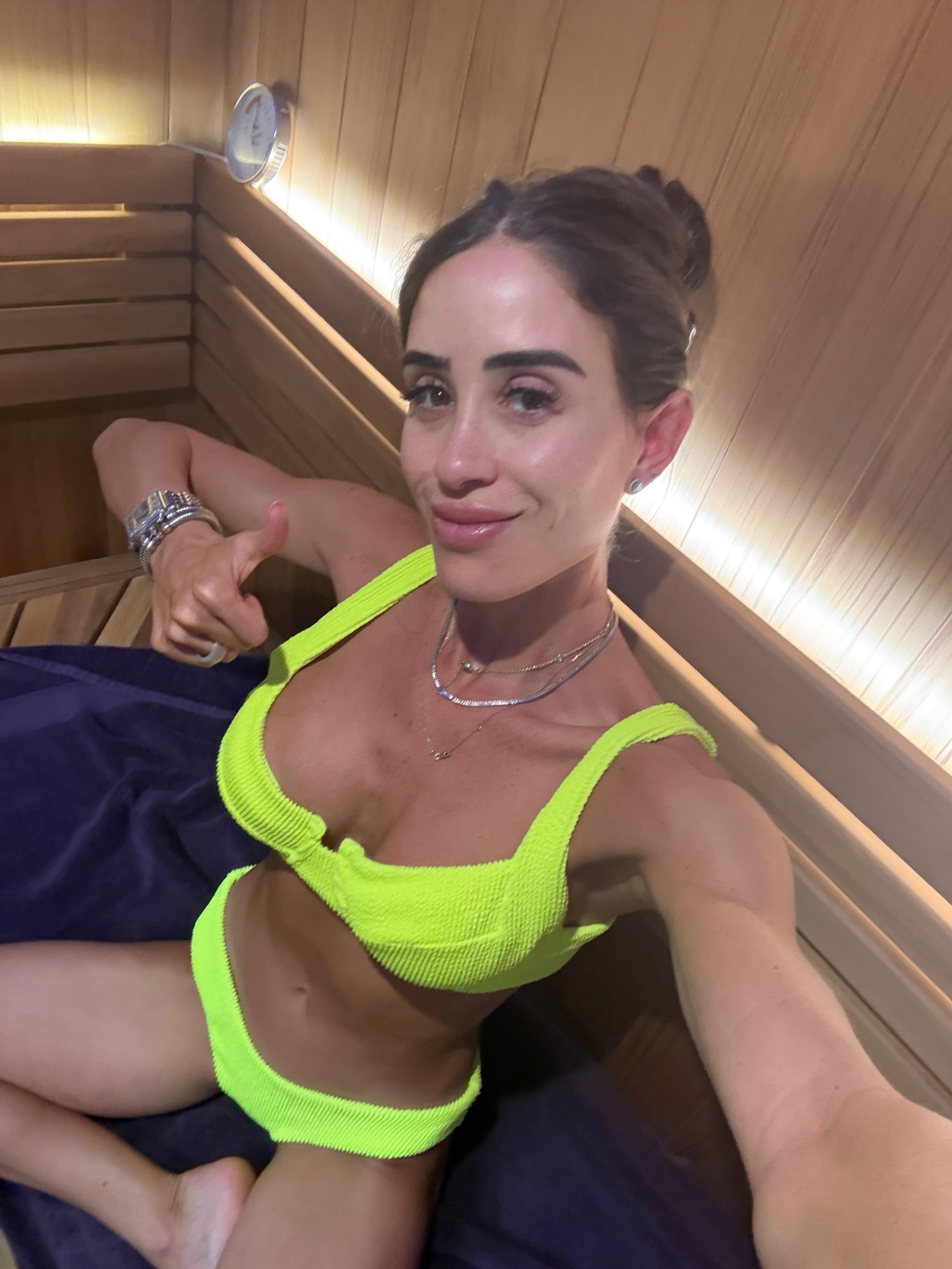 Neon green bikini size s top xs bottoms  

#LTKTravel