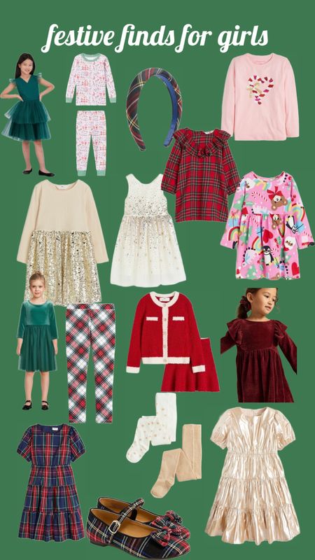 Christmas clothing for girls

#LTKkids #LTKfindsunder50 #LTKHoliday