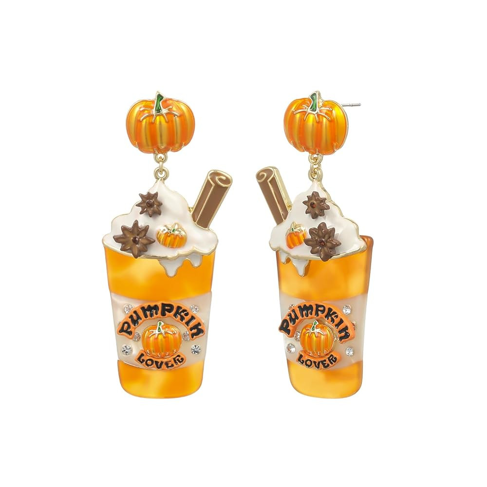 Madison Tyler Thanksgiving Earrings for Women | Pumpkin Pie Cake Turkey Bonfire Earrings | Cute S... | Amazon (US)