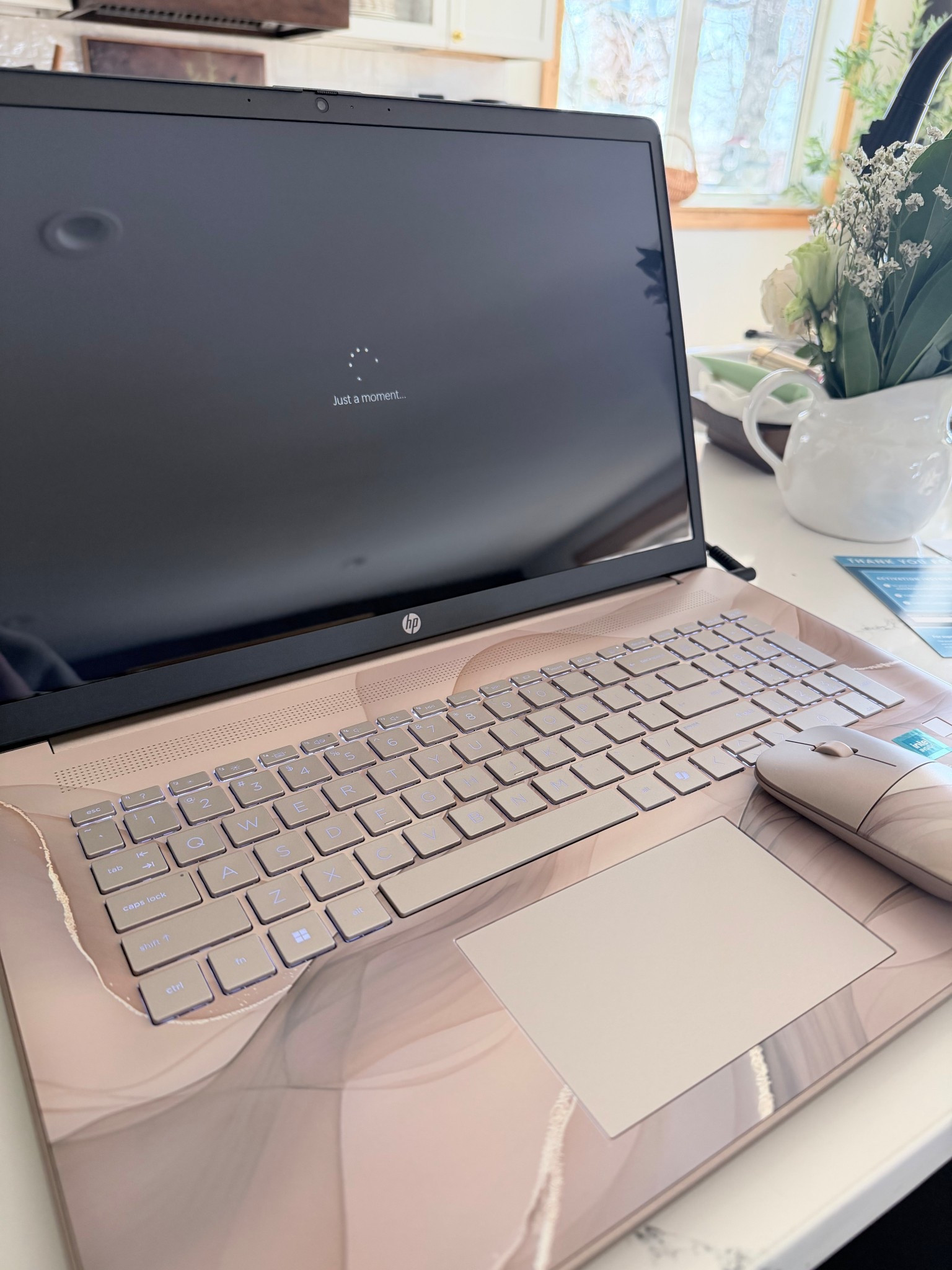 I am an Hp girlie and was in need of a new laptop. I got the most incredible deal on this through QVC! And the color is chai latte ￼

#LTKdayinmylife