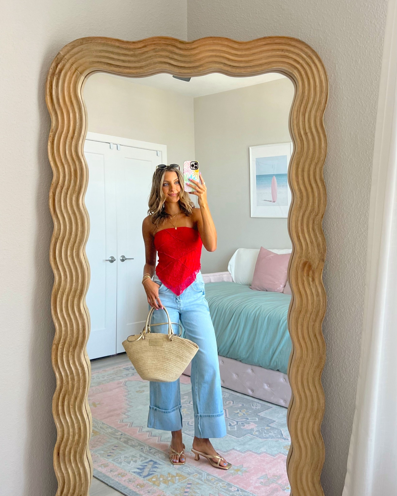 summer outfit idea from Buckle! 💕 wearing a XS top 24 inch jeans 