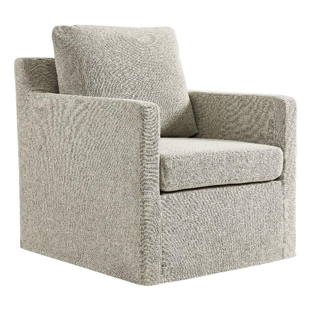 Modway Serene Swivel Accent Armchair in Linen - Modern Fabric Upholstered Chair - Slipcovered Arm... | Amazon (US)
