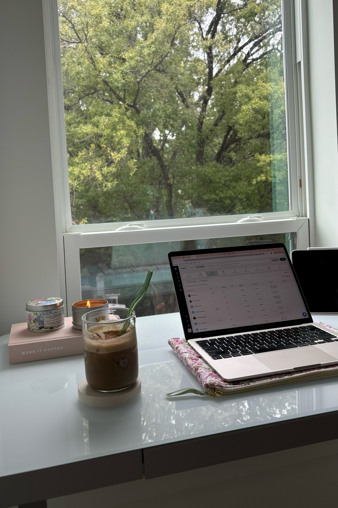 glass top standing desk! Perfect for taking notes because it’s also a white board! This desk is a great way to stay alert and active if you’re tied to your desk… it’s also affordable and so chic. Your work from home set up just got elevated! 

#LTKFitness #LTKHome #LTKActive