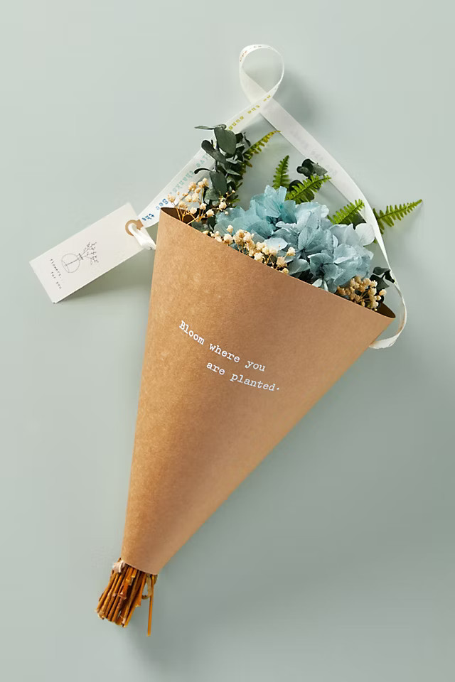 Heartfelt by Anthropologie Dried Hydrangea Bouquet | Anthropologie (US)